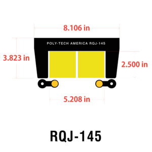 RJ-3 double tube bracket